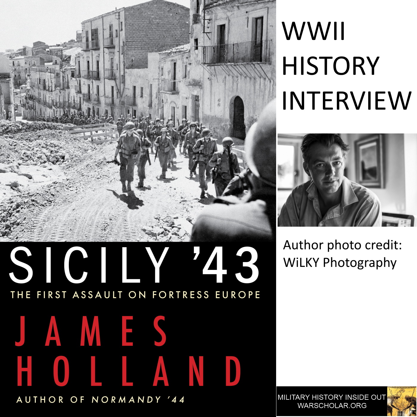 How badly did the Allied invasion of Sicily in 1943 go with James